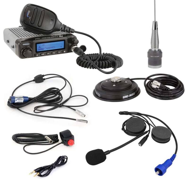 Rugged Radios SS-M1-HK - Single Seat Kit with Digital Radio Helmet Kit