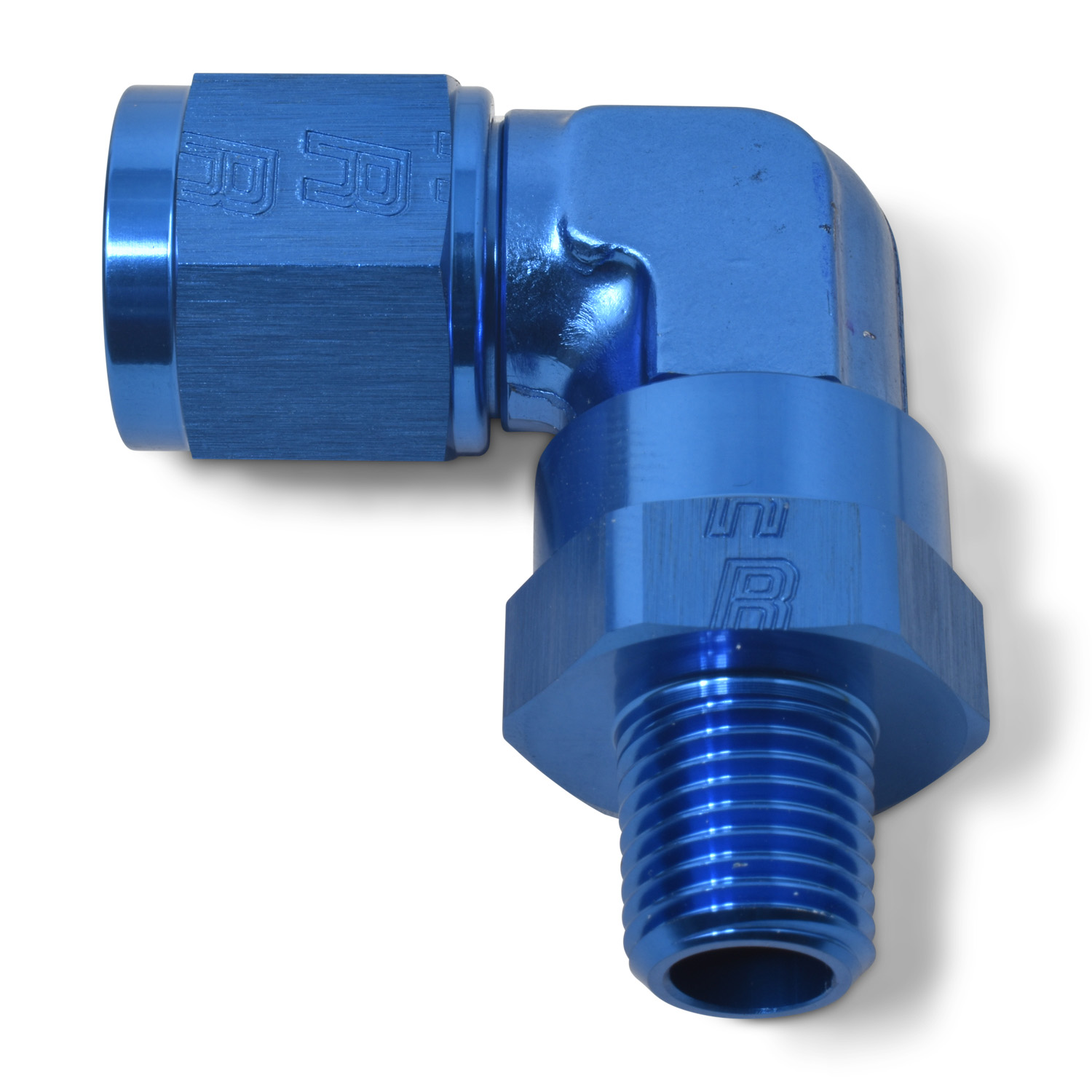 Russell 614008 - Performance -8 AN 90 Degree Female to Male 1/4in Swivel NPT Fitting
