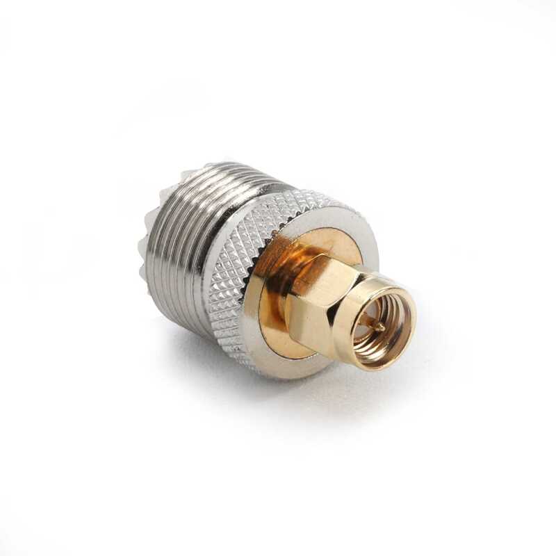 Rugged Radios SMA-M-UHF-F - SMA Male to UHF Female Adapter Rugged Radios SMA-M-UHF-F - SMA Male to UHF Female Adapter