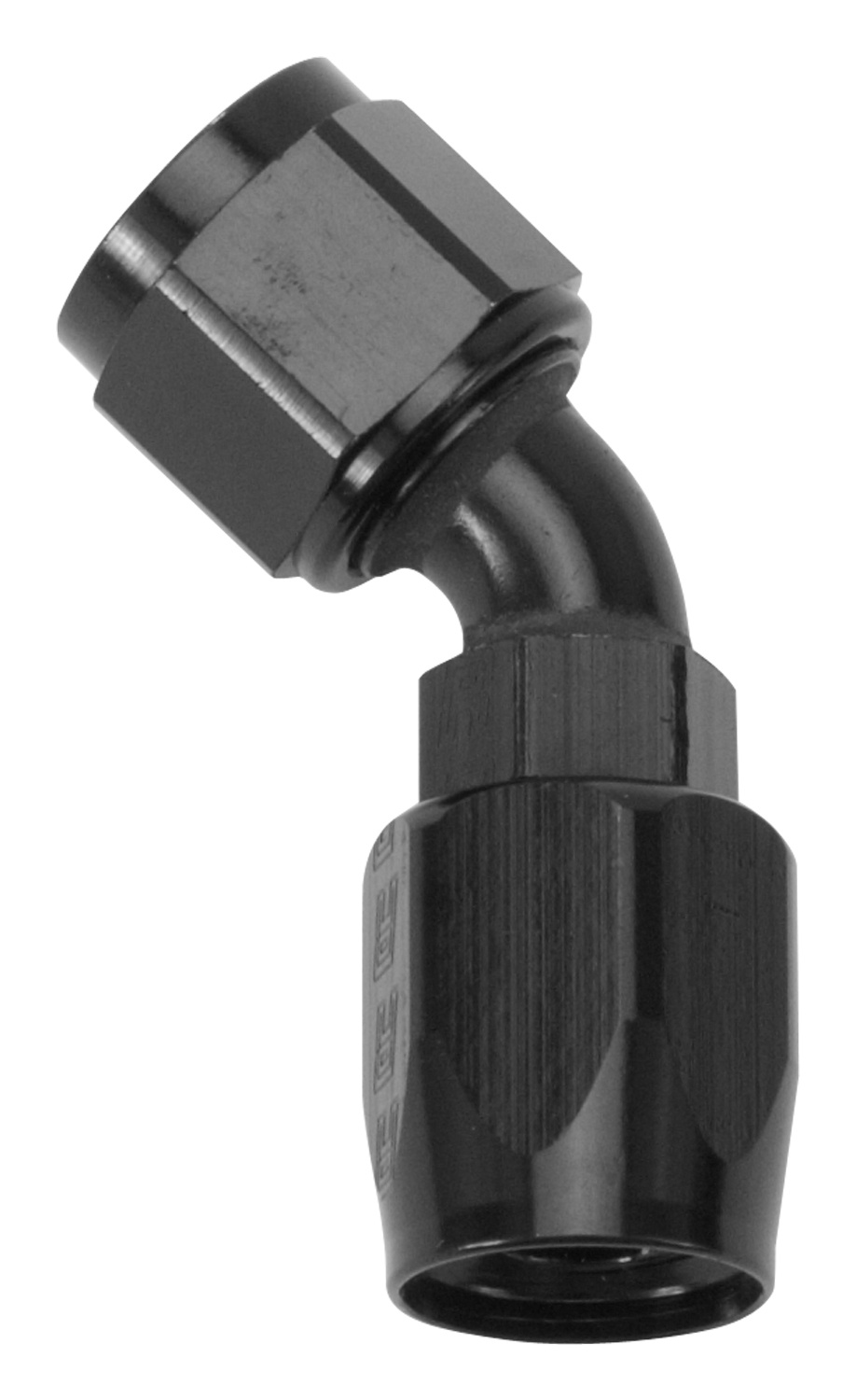 Russell 613125 - Performance -12 AN Black 45 Degree Full Flow Swivel Hose End Russell 613125 - Performance -12 AN Black 45 Degree Full Flow Swivel Hose End