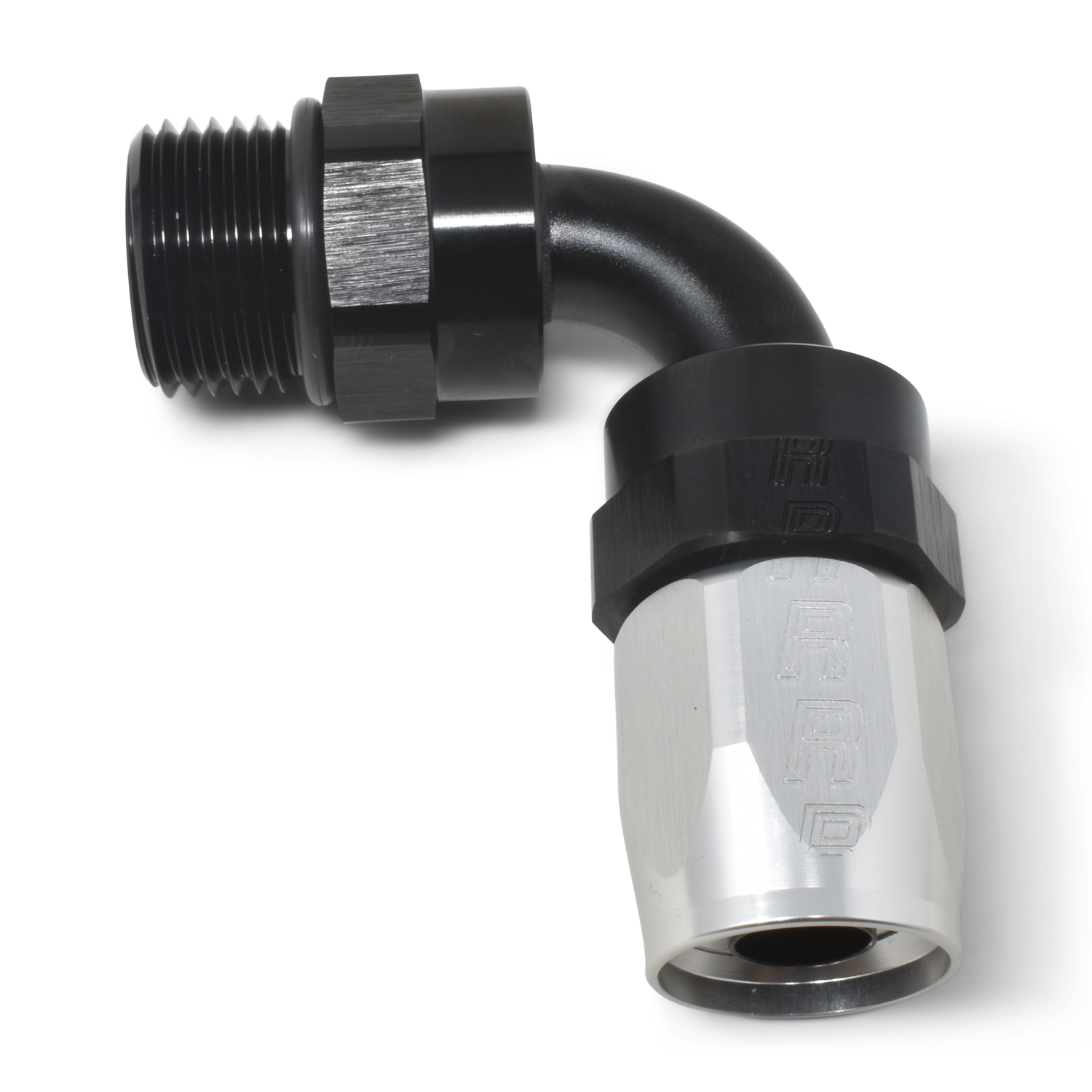 Russell 612473 - Performance Hose End #8 Hose to #8 Radius Inlet Port 90 Deg Blk/Clr Russell 612473 - Performance Hose End #8 Hose to #8 Radius Inlet Port 90 Deg Blk/Clr