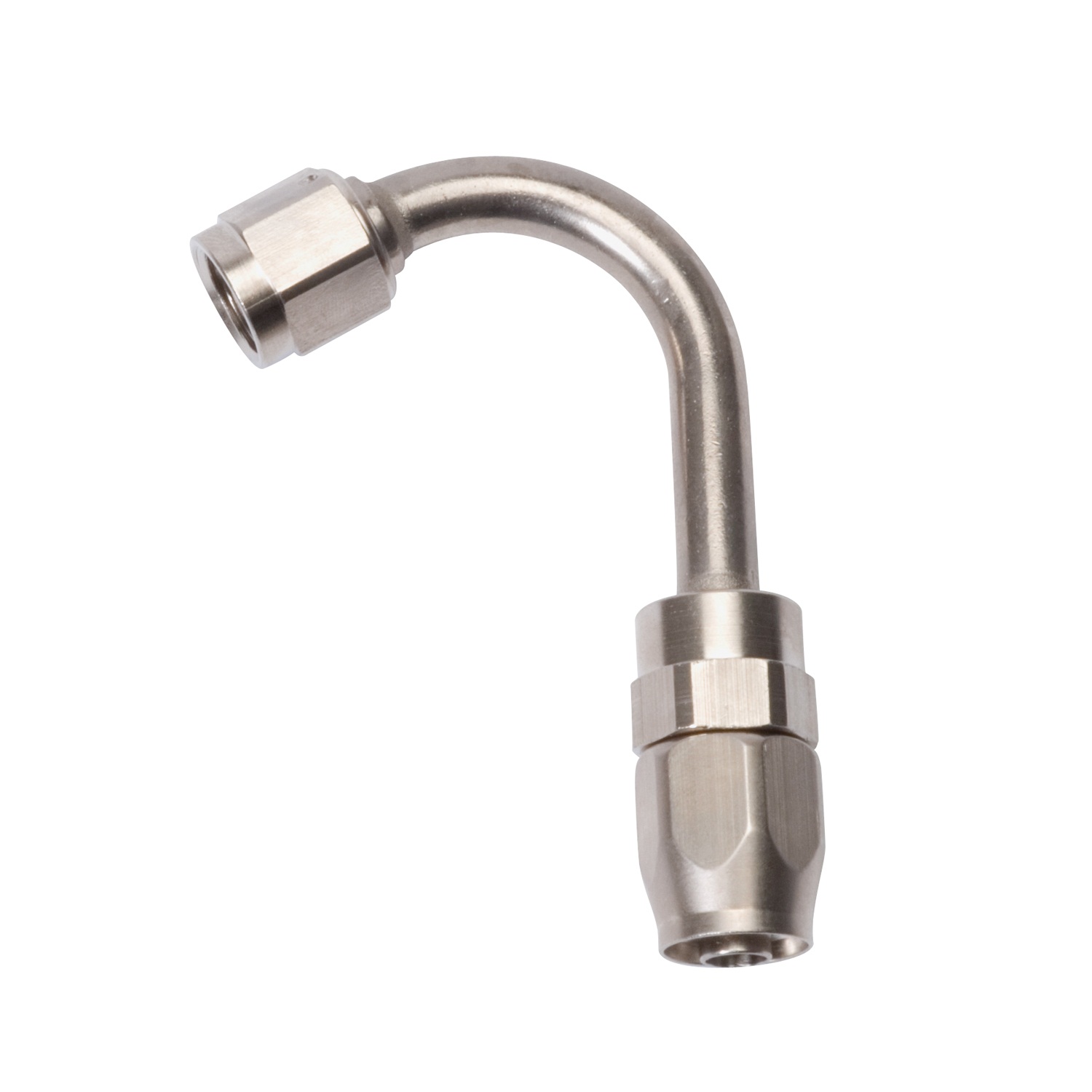 Russell 613221 - Performance -6 AN Endura 120 Degree Full Flow Swivel Hose End (With 1in Radius)