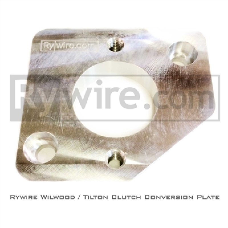 Rywire RY-CLUTCH-CONVERSION-PLATE-WILWOOD - Master Cylinder Adapter Plate