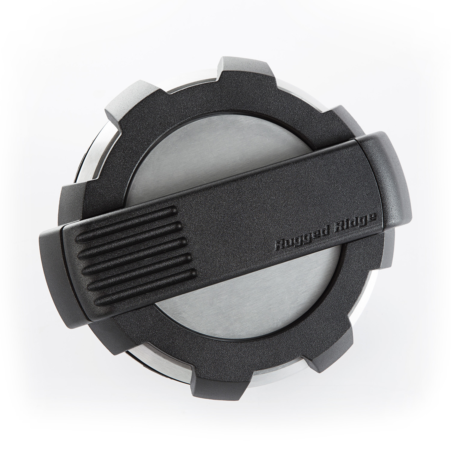 Rugged Ridge 11425.1 - Elite Gas Cap Door, Non-Lock, Brushed, Aluminum; 07-18 Wrangler JK Rugged Ridge 11425.1 - Elite Gas Cap Door, Non-Lock, Brushed, Aluminum; 07-18 Wrangler JK