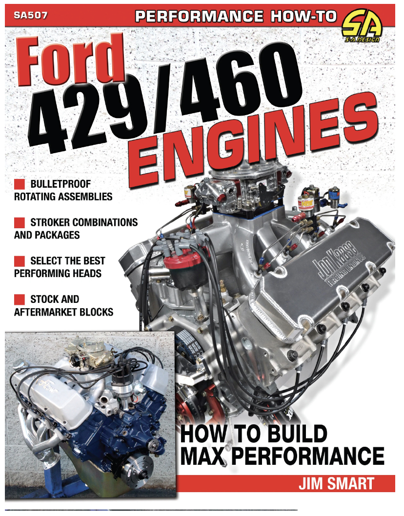 S-A Books SA507 - How To Build Max Perform ance Ford 429/460 Engine