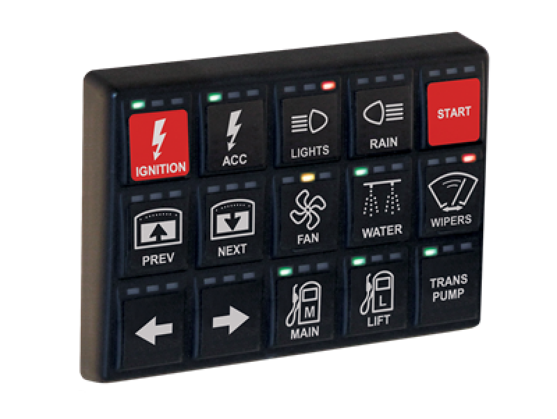 Rywire RY-MORISTECH-KEYPAD-12 - P30 Switch Panel (Keypad) Rywire RY-MORISTECH-KEYPAD-12 - P30 Switch Panel (Keypad)