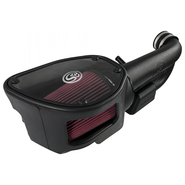 S&B 75-5060 - Cold Air Intake For 12-18 Jeep Wrangler JK V6-3.6L Oiled Cotton Cleanable Red