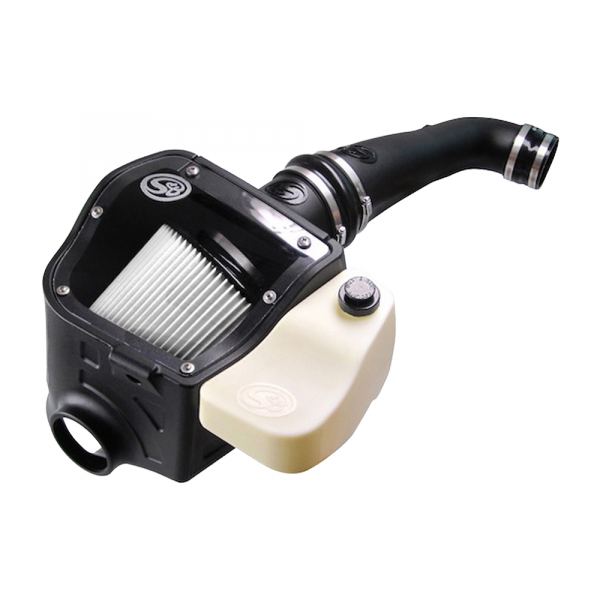 S&B 75-5050D - Cold Air Intake For 09-10 Ford F150 V8-5.4L Dry Dry Extendable White