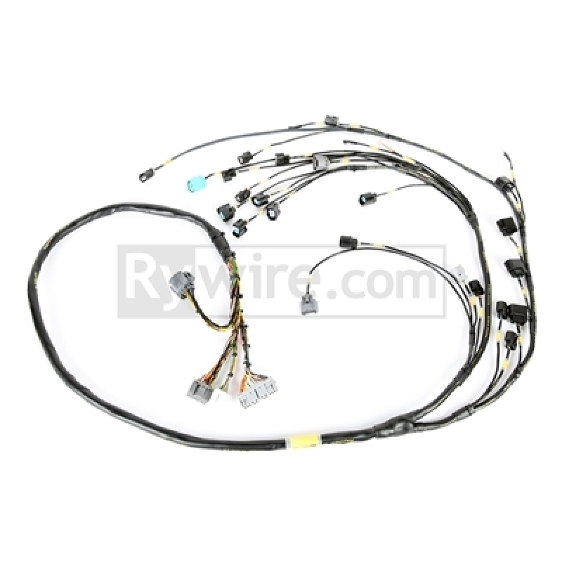 Rywire RY-K24-MILSPEC - Honda K24 Mil-Spec Harness w/K24 Knock/Crank Sensor (D/S Only / Note Injectors/VSS on PO)