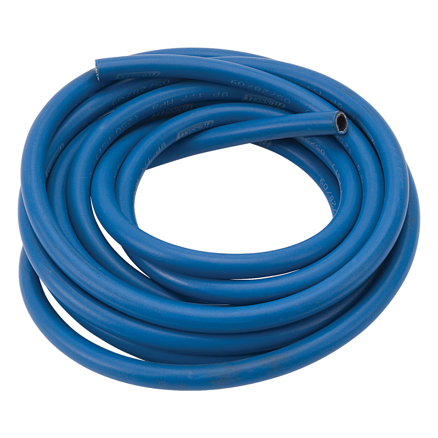 Russell 634370 - Performance -6 AN Twist-Lok Hose (Blue) (Pre-Packaged 6 Foot Roll)