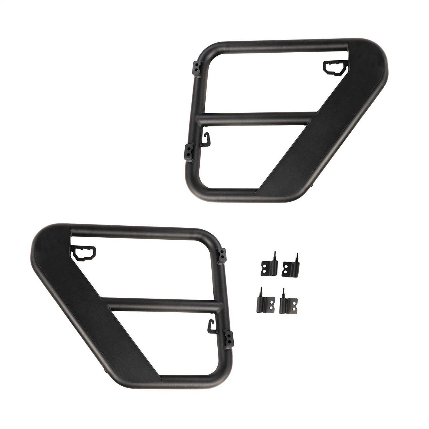 Rugged Ridge 11509.32 - Fortis Tube Doors Rear 07-18 Jeep Wrangler JK 4-Dr Rugged Ridge 11509.32 - Fortis Tube Doors Rear 07-18 Jeep Wrangler JK 4-Dr