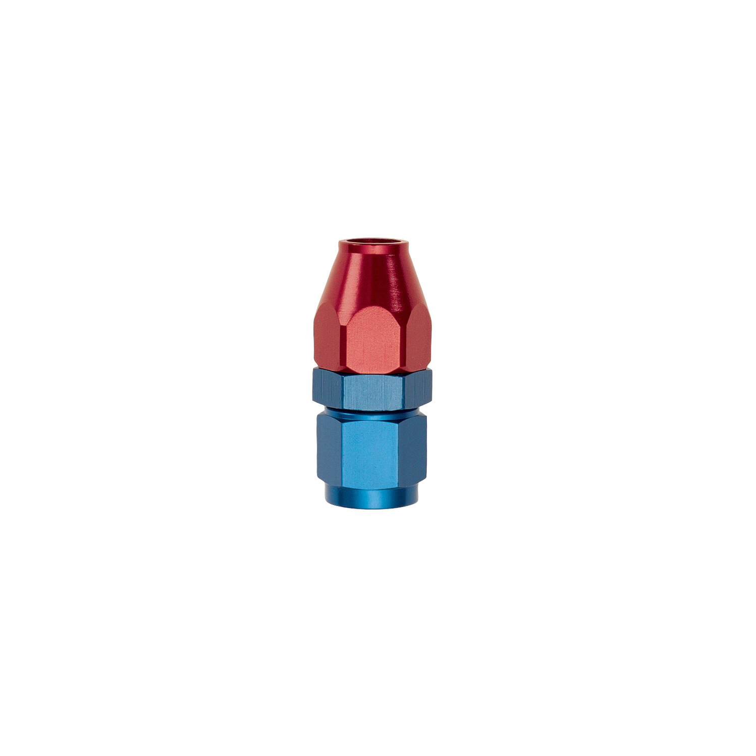 Russell 639200 - Performance Red/Blue -6 AN Female Swivel to 3/8in Aluminum Tube Russell 639200 - Performance Red/Blue -6 AN Female Swivel to 3/8in Aluminum Tube
