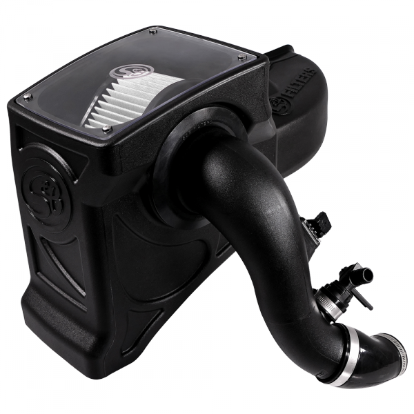 S&B 75-5086D - Cold Air Intake For 16-19 Chevrolet Colorado GMC Canyon 2.8L Duramax Dry Dry Extendable White S&B 75-5086D - Cold Air Intake For 16-19 Chevrolet Colorado GMC Canyon 2.8L Duramax Dry Dry Extendable White