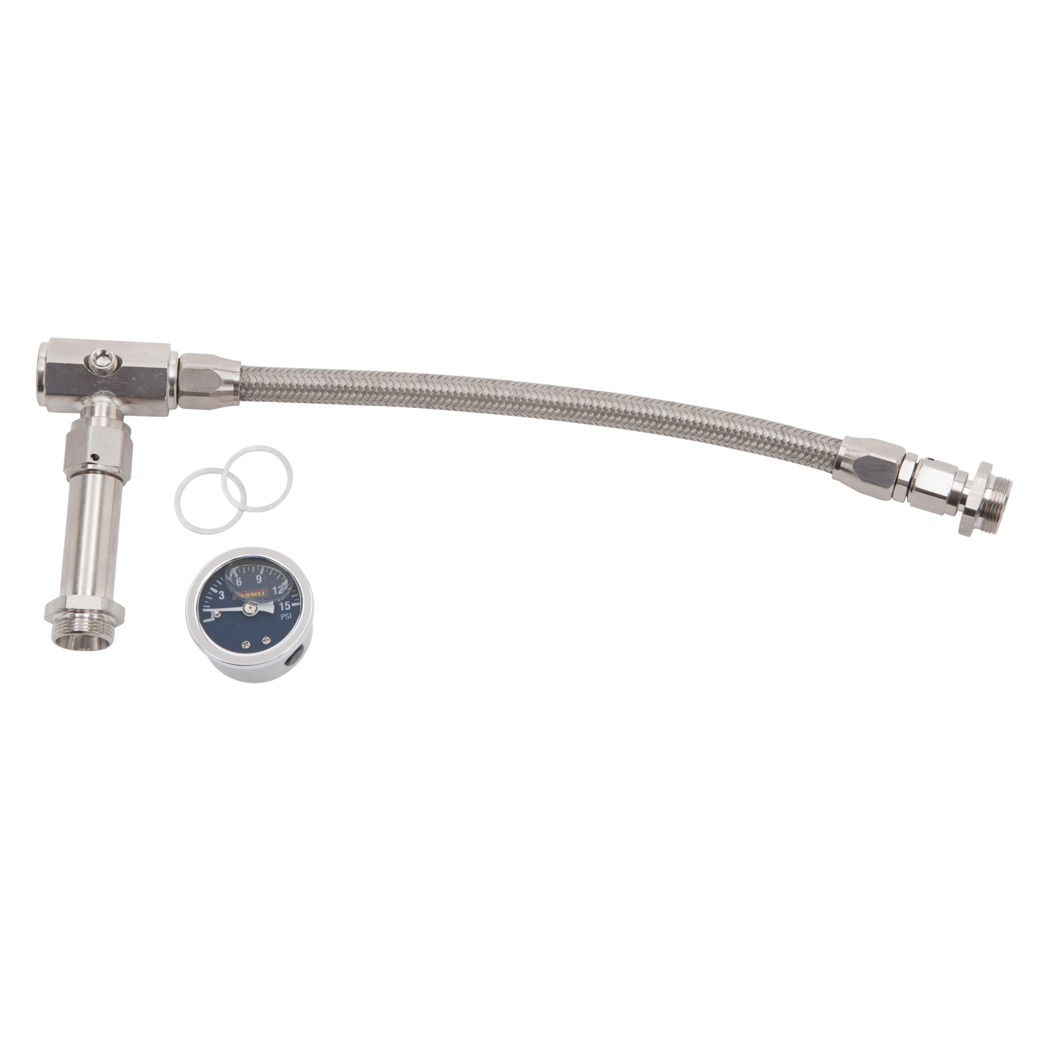 Russell 641101 - Performance -6 AN to 3/8in Female NPT ProFlex Holley 4150 Dual Inlet Carb Kit (Endura) Russell 641101 - Performance -6 AN to 3/8in Female NPT ProFlex Holley 4150 Dual Inlet Carb Kit (Endura)