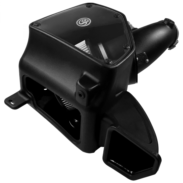 S&B 75-5087D - Cold Air Intake For 14-18 Dodge Ram 2500/ 3500 Hemi V8-6.4L Dry Extendable White