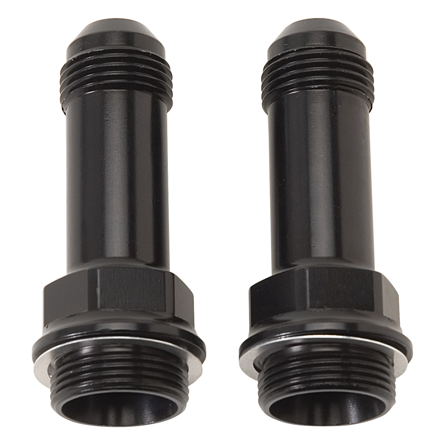 Russell 640363 - Performance 7/8in -20 x -6 AN Male Flare Extended (2 pcs.) (Black) Russell 640363 - Performance 7/8in -20 x -6 AN Male Flare Extended (2 pcs.) (Black)