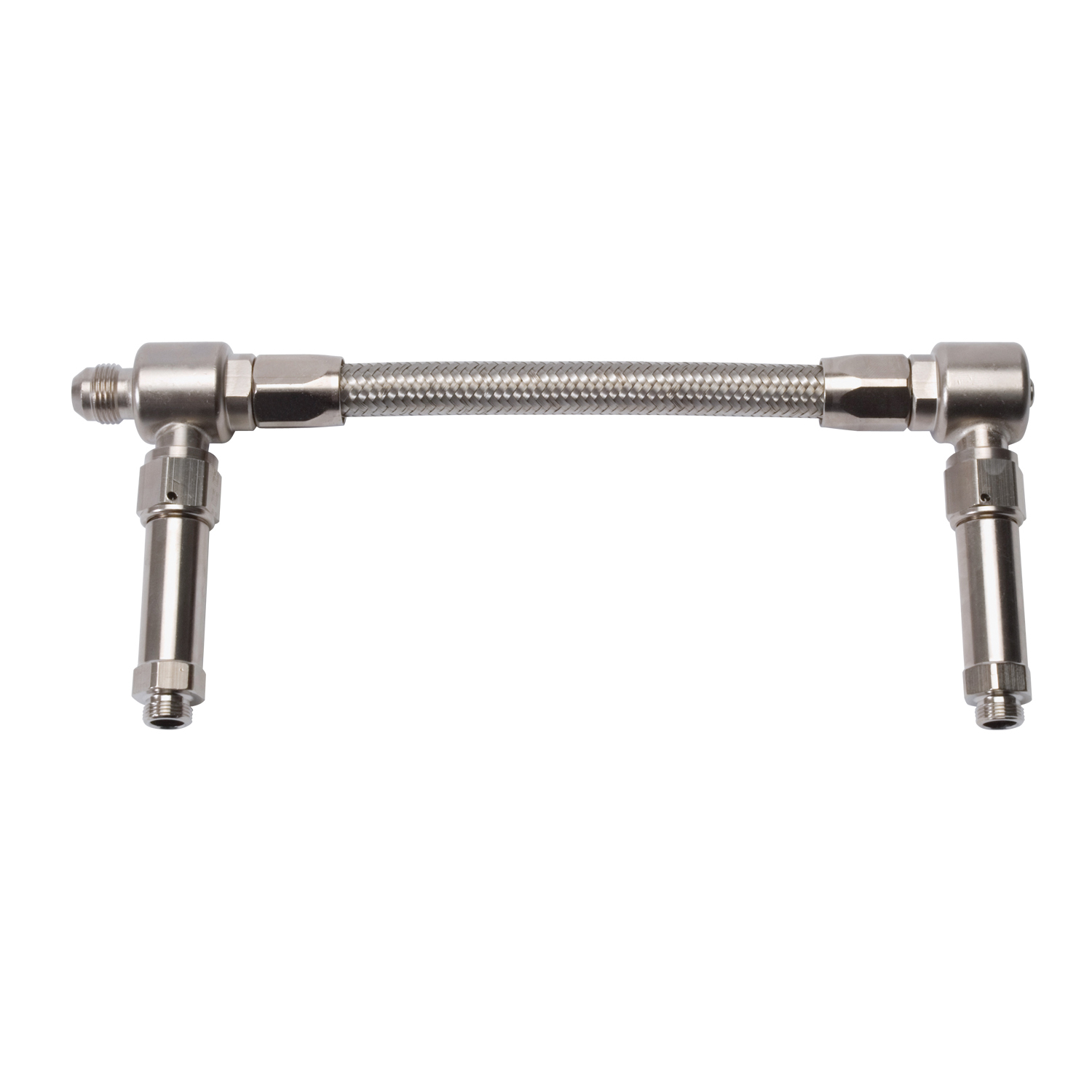 Russell 641181 - Performance -8 AN to -8 AN ProFlex Demon Carb Dual Inlet Carb Kit (Endura)