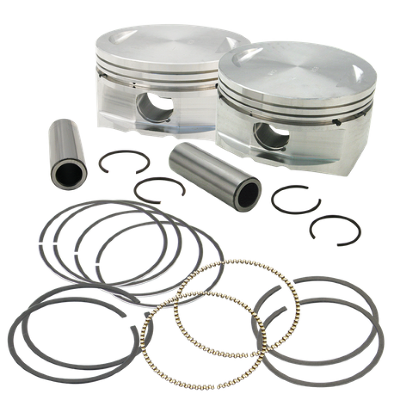 S&S Cycle 106-4414 - 99-06 BT 3.927in +.010in Bore 97in Big Bore Forged Pistons