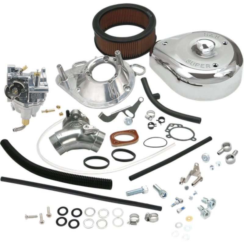 S&S Cycle 11-0419 - 93-99 BT Super E Carburetor Kit S&S Cycle 11-0419 - 93-99 BT Super E Carburetor Kit