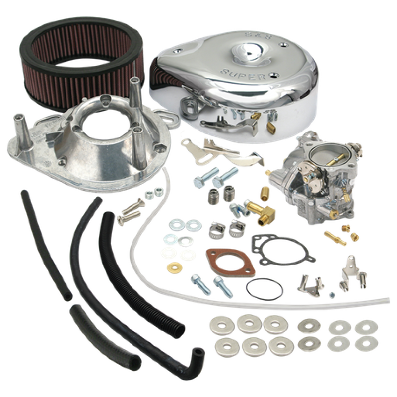 S&S Cycle 11-0434 - 93-99 BT Models Super G Carburetor Kit S&S Cycle 11-0434 - 93-99 BT Models Super G Carburetor Kit
