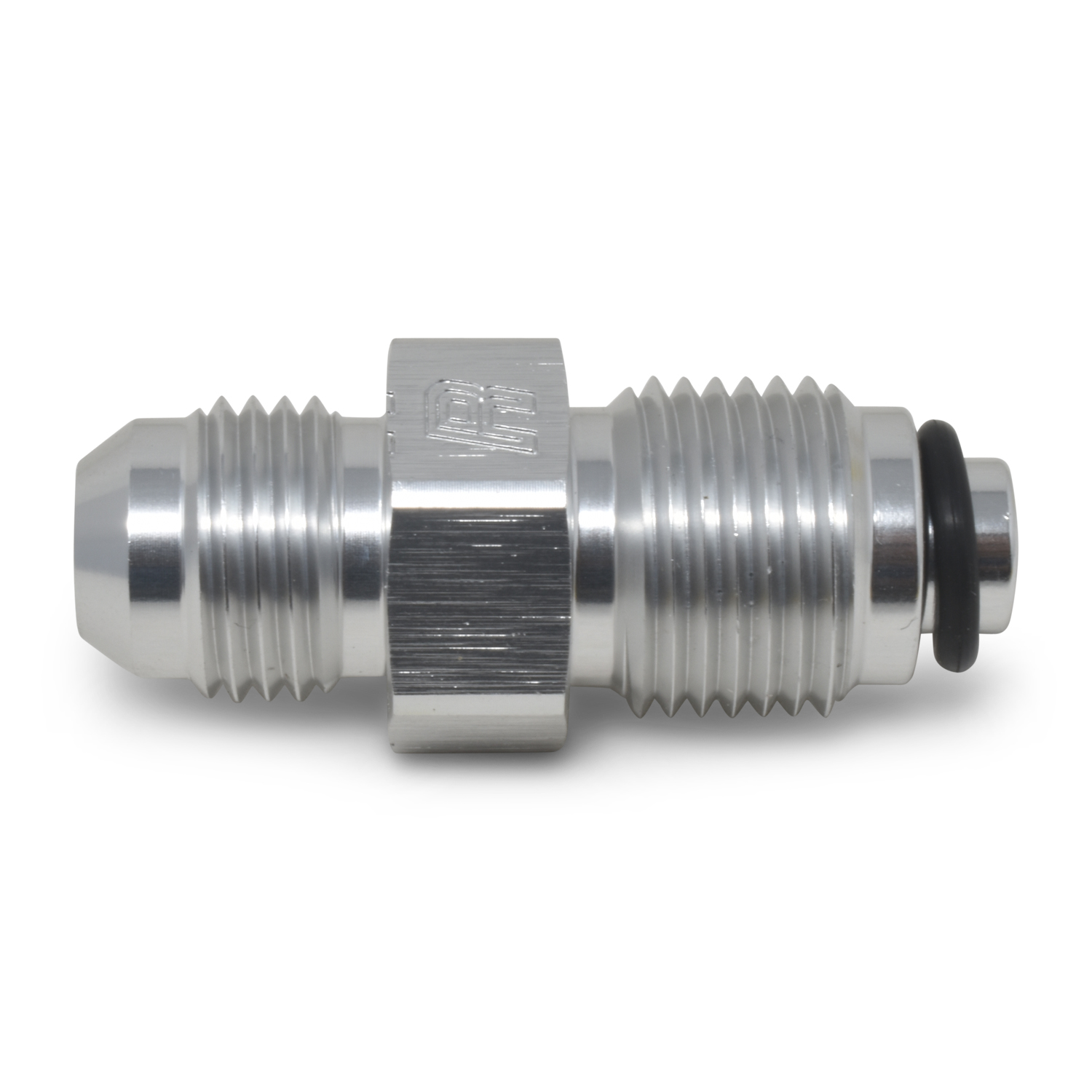 Russell 648010 - Performance -6 AN (male to 1/2in-20 O-ring seal) Power Steering Adapter. Clear anodized