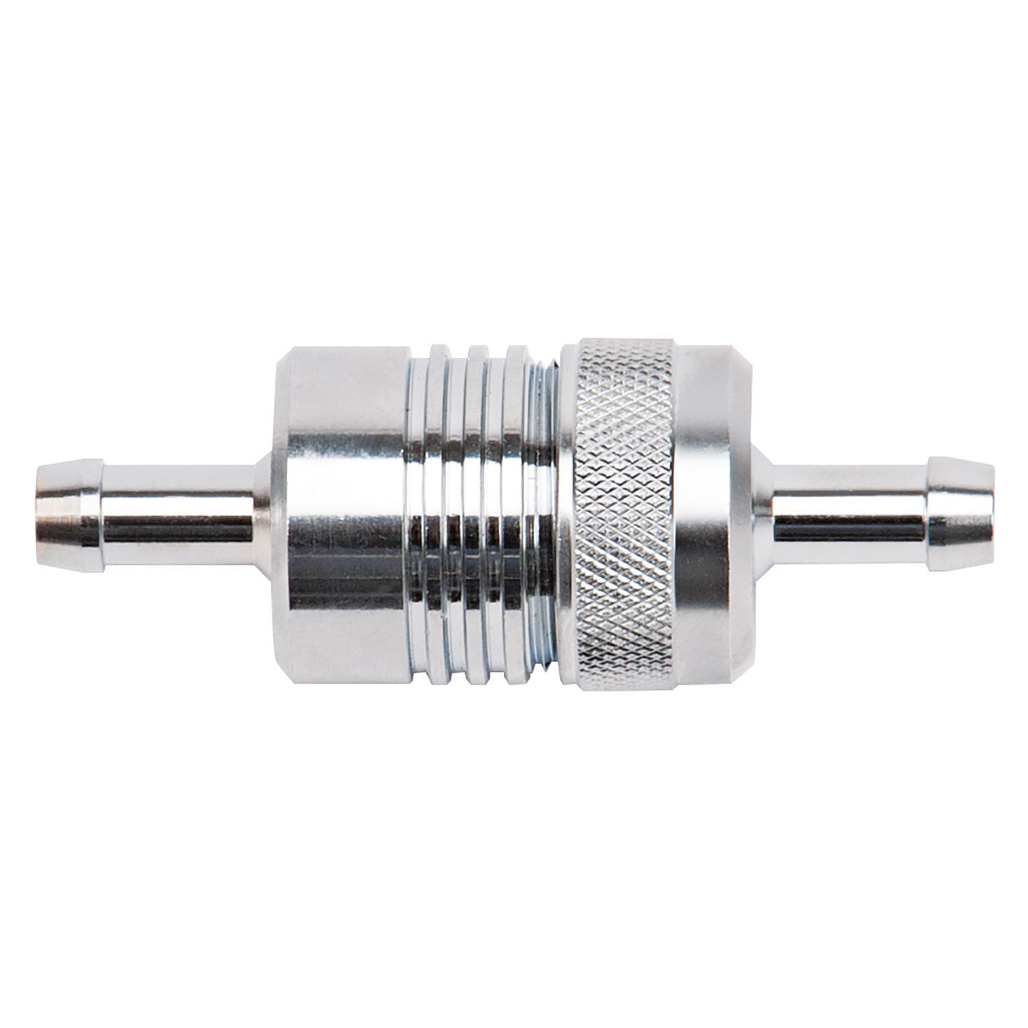Russell 645060 - Performance Chrome Street Fuel Filter (3in Length 1-1/8in diameter 5/16in inlet/outlet) Russell 645060 - Performance Chrome Street Fuel Filter (3in Length 1-1/8in diameter 5/16in inlet/outlet)