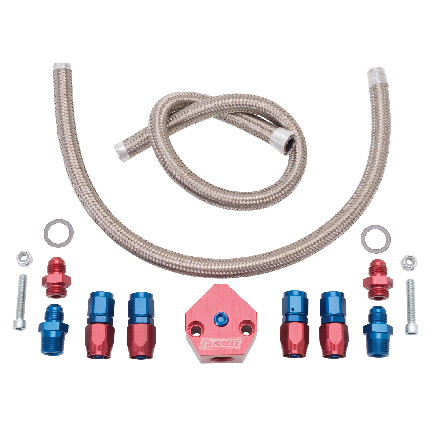 Russell 650080 - Performance Edelbrock Tunnel Ram Kit for Performer Series Carbs Russell 650080 - Performance Edelbrock Tunnel Ram Kit for Performer Series Carbs
