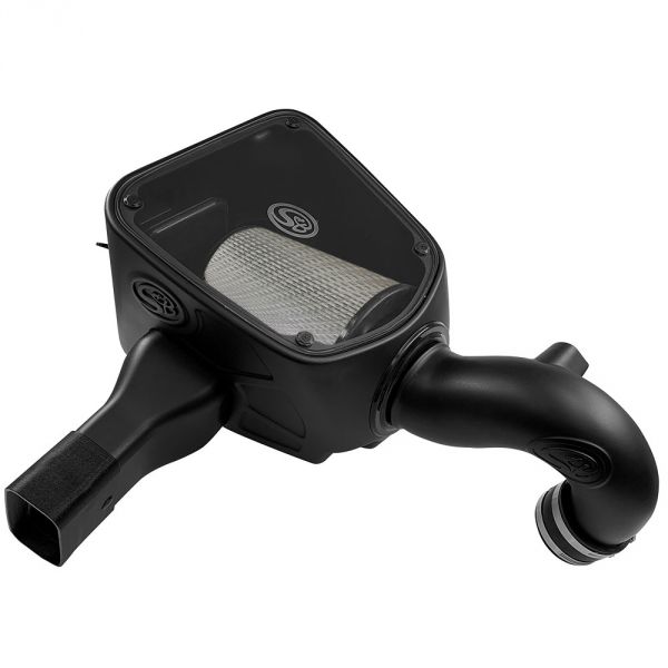 S&B 75-5124D - Cold Air Intake For 19-22 Dodge Ram 1500 2500 3500 5.7L Hemi Dry Extendable White