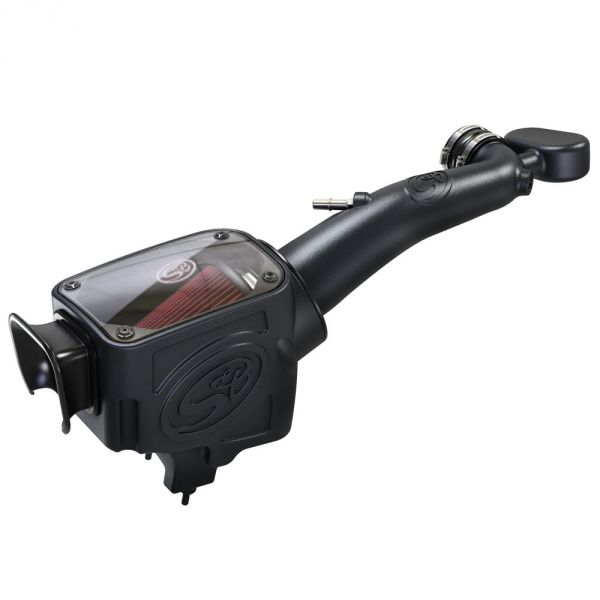 S&B 75-5121 - Cold Air Intake For 18-22 Jeep Wrangler JL/Rubicon 3.6L Cotton Cleanable Red