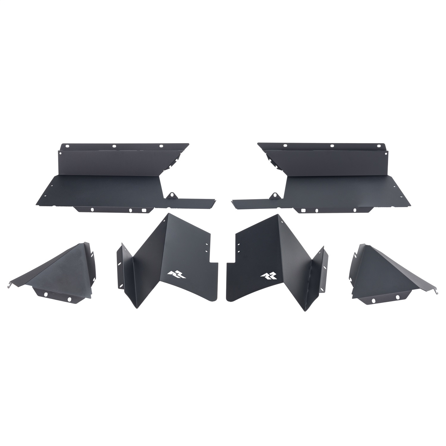Rugged Ridge 11615.63 - Inner Fender Liners Rear Aluminum Black 20-21 Jeep Gladiator JT Rugged Ridge 11615.63 - Inner Fender Liners Rear Aluminum Black 20-21 Jeep Gladiator JT