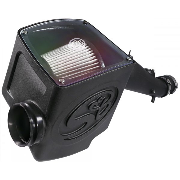 S&B 75-5100D - Cold Air Intake For 12-15 Toyota Tacoma 4.0L Dry Dry Extendable White