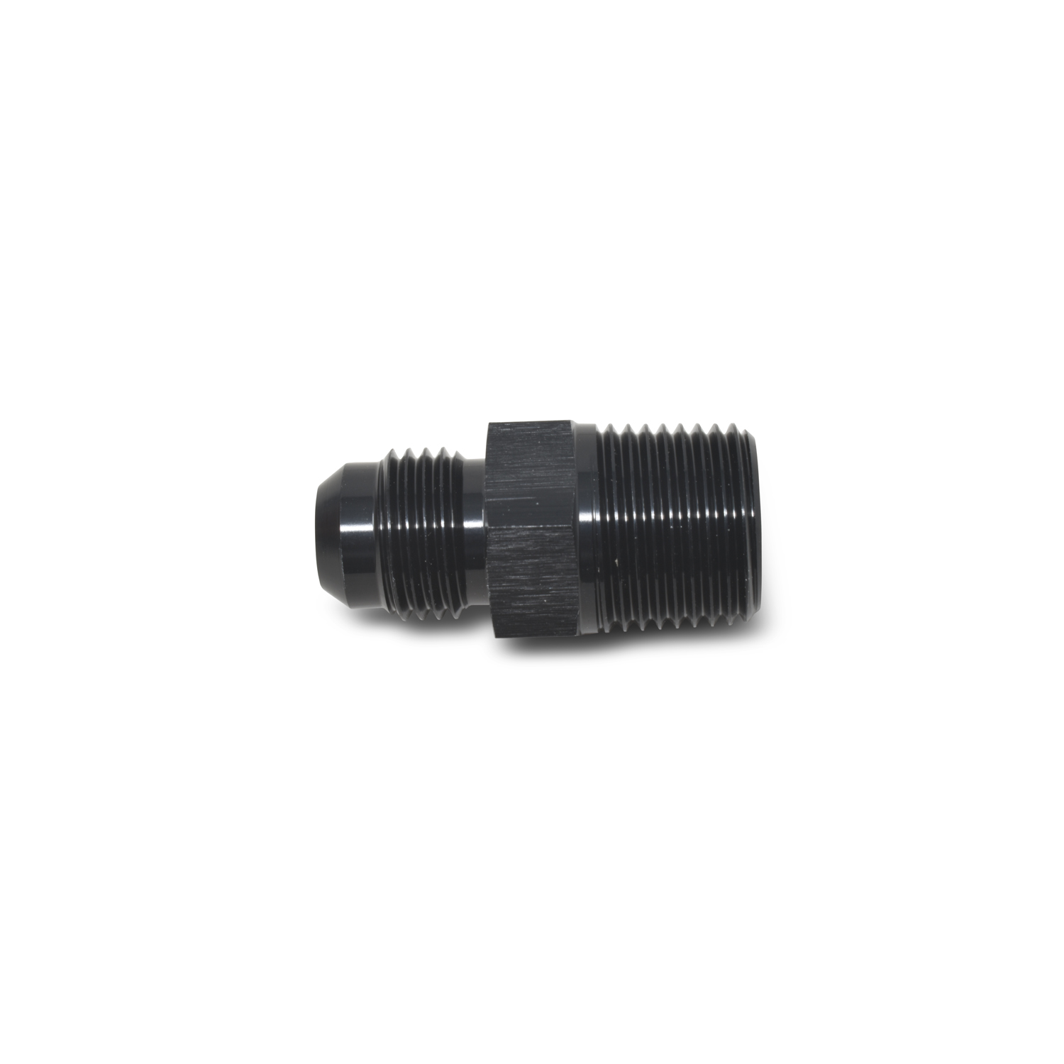 Russell 660523 - Performance -12 AN to 1/2in NPT Straight Flare to Pipe (Black)
