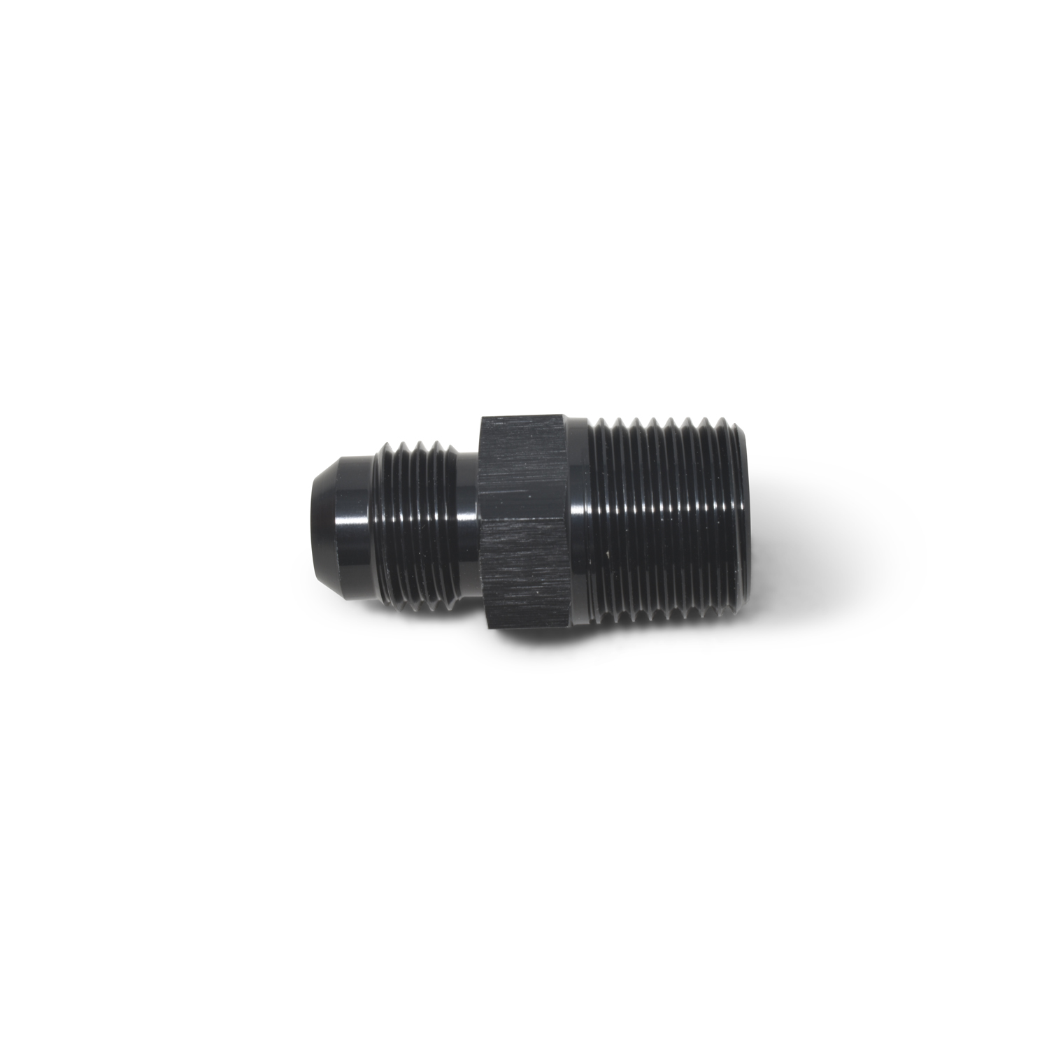 Russell 660513 - Performance -12 AN to 3/4in NPT Straight Flare to Pipe (Black)
