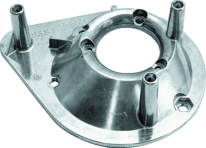 S&S Cycle 17-0330 - 57-85 XL w/ Super E/G Carb Air Cleaner Backplate