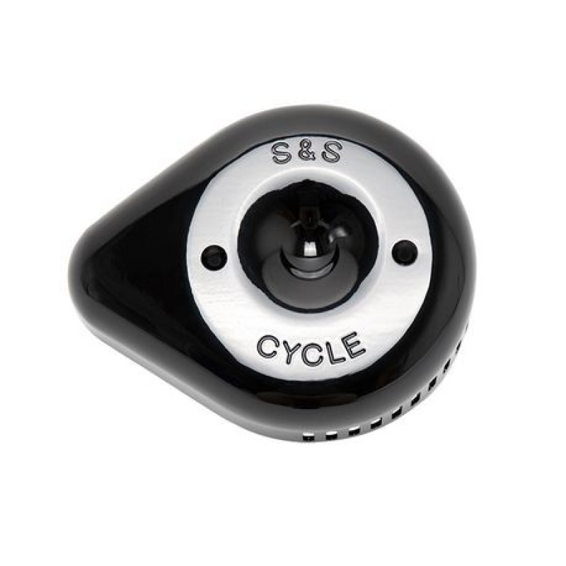 S&S Cycle 170-0533 - Stealth Slasher Teardrop Air Cleaner Cover - Gloss Black S&S Cycle 170-0533 - Stealth Slasher Teardrop Air Cleaner Cover - Gloss Black