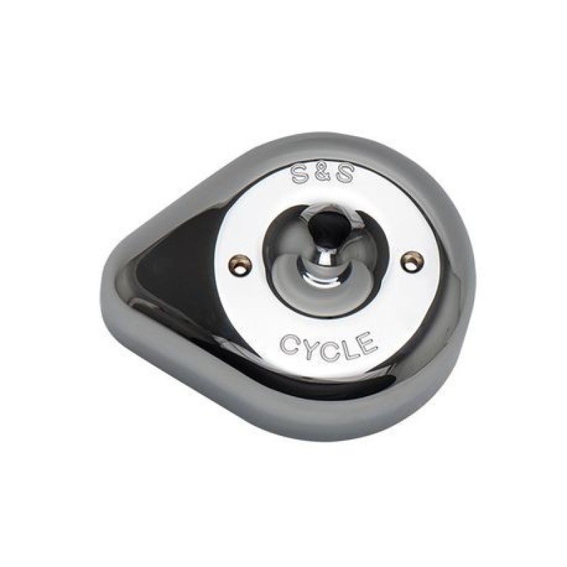 S&S Cycle 170-0530 - Stealth Applications Teardrop Air Cleaner Cover - Chrome S&S Cycle 170-0530 - Stealth Applications Teardrop Air Cleaner Cover - Chrome