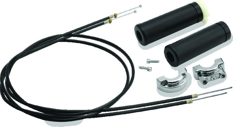 S&S Cycle 19-0229 - Universal 1in Handlebars 2-Cable Throttle Assembly Cable - 48in S&S Cycle 19-0229 - Universal 1in Handlebars 2-Cable Throttle Assembly Cable - 48in