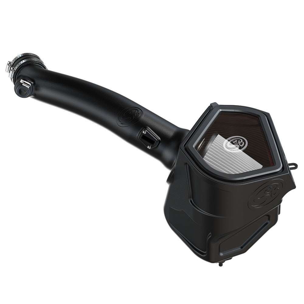 S&B 75-5145D - Cold Air Intake For 20-23 Jeep Wrangler / Gladiator 3.0L Ecodiesel Dry Extendable White