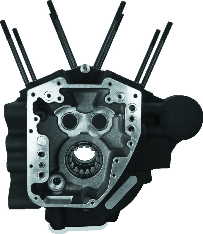 S&S Cycle 310-0369 - 07-16 BT Engines w/ 4-1/8in Bore Super Stock T2 Crankcase - Wrinkle Black S&S Cycle 310-0369 - 07-16 BT Engines w/ 4-1/8in Bore Super Stock T2 Crankcase - Wrinkle Black