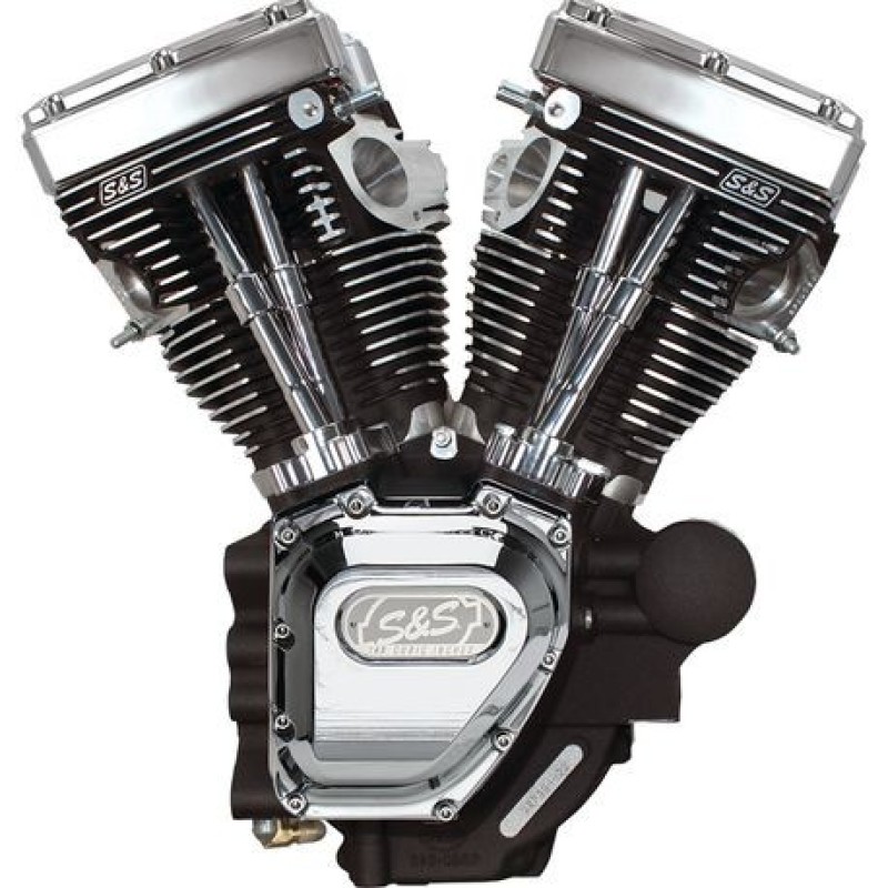 S&S Cycle 310-0548A - 07-16 Touring Models T143 Engine - Wrinkle Black S&S Cycle 310-0548A - 07-16 Touring Models T143 Engine - Wrinkle Black