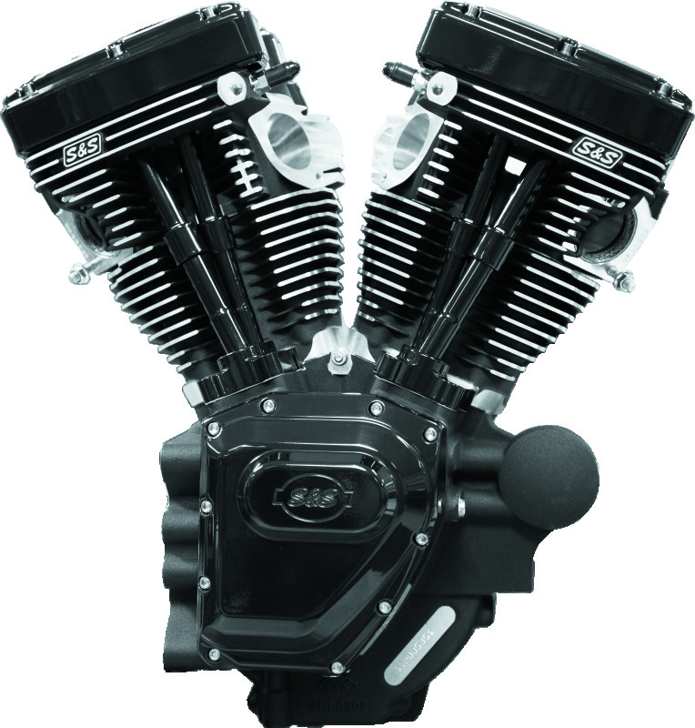 S&S Cycle 310-0830A - 99-06 BT T111 Black Edition Longblock Engine - 585 GE Cams