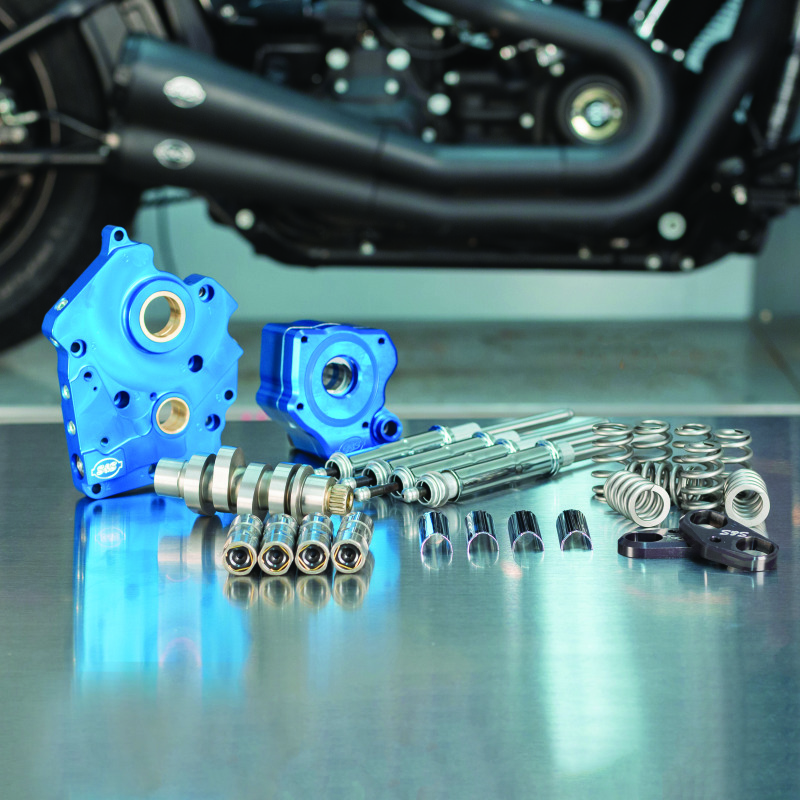 S&S Cycle 310-1118A - 2017+ Oil Cooled M8 Models Chain Drive 540C Cam Chest Kit w/ Chrome Pushrod Tubes S&S Cycle 310-1118A - 2017+ Oil Cooled M8 Models Chain Drive 540C Cam Chest Kit w/ Chrome Pushrod Tubes