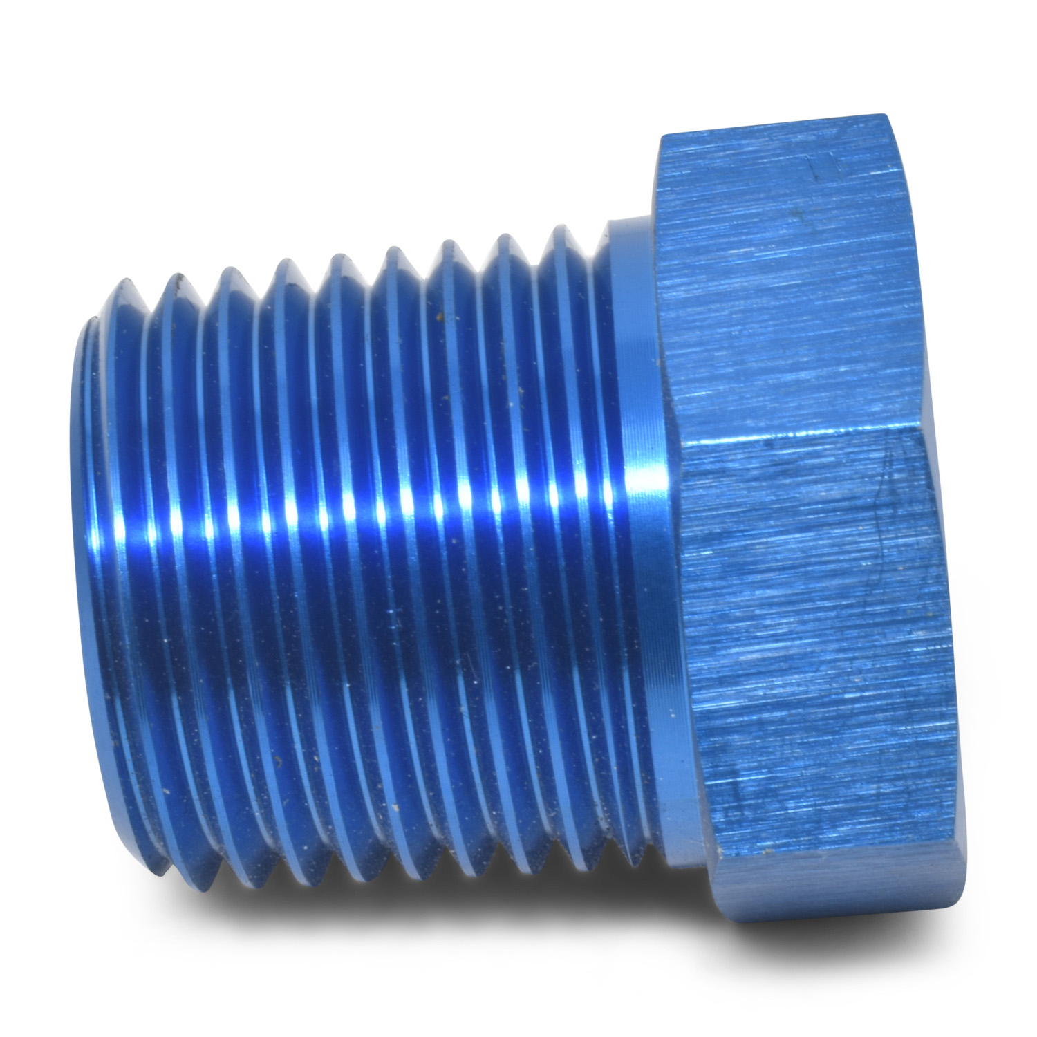 Russell 661560 - Performance 3/8in Male to 1/4in Female Pipe Bushing Reducer (Blue)