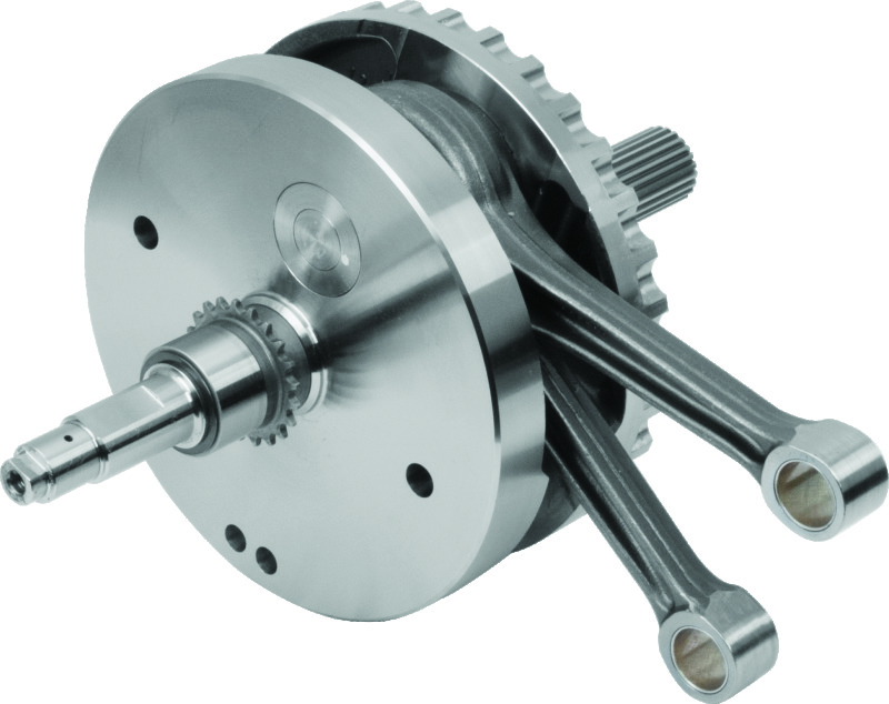 S&S Cycle 320-0356 - 2007+ BT B-Style 4-3/8in Stroke Flywheel Assembly w/ Sprocket Shaft - Performance Pistons S&S Cycle 320-0356 - 2007+ BT B-Style 4-3/8in Stroke Flywheel Assembly w/ Sprocket Shaft - Performance Pistons
