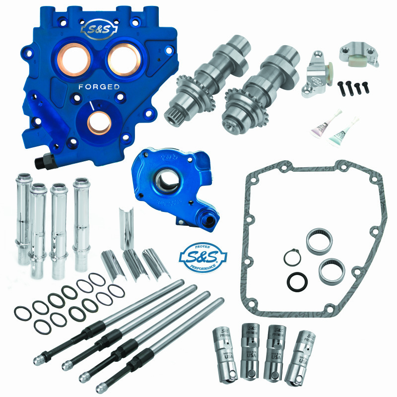 S&S Cycle 330-0553 - 07-17 BT Chain Drive Cam Chest Kit - 585C S&S Cycle 330-0553 - 07-17 BT Chain Drive Cam Chest Kit - 585C