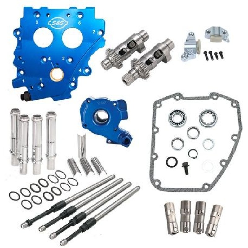 S&S Cycle 330-0542 - 99-06 BT Easy Start Chain Drive Cam Chest Kit - 551CE
