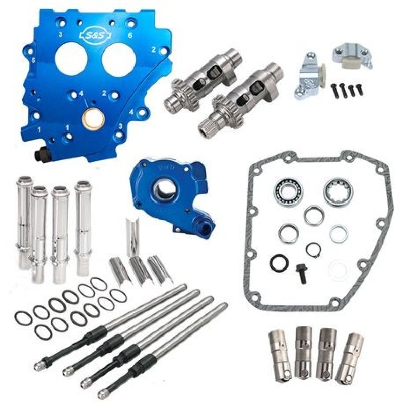 S&S Cycle 330-0543 - 99-06 BT Easy Start Chain Drive Cam Chest Kit - 585CE