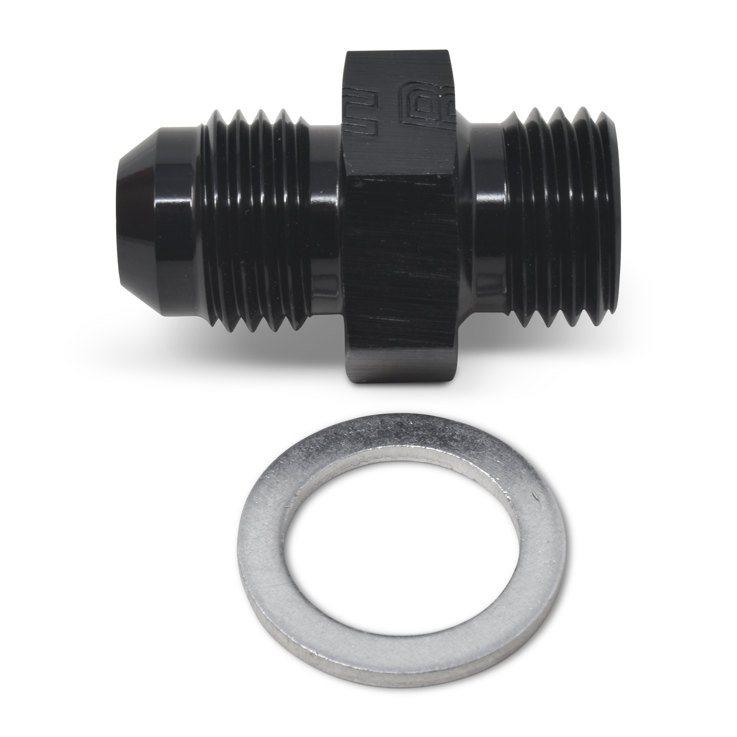 Russell 670513 - Performance -6 AN Flare to 12mm x 1.5 Metric Thread Adapter (Black)
