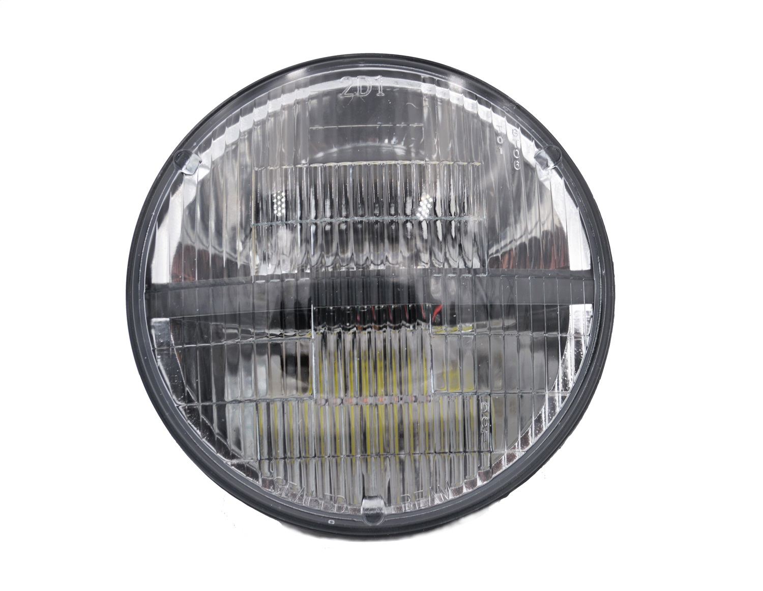 Rugged Ridge 12402.84 - 07-18 Jeep Wrangler JK/JKU / 04-06 LJ / 97-06 TJ Sealed Beam LED Headlights 7in. (1pc)