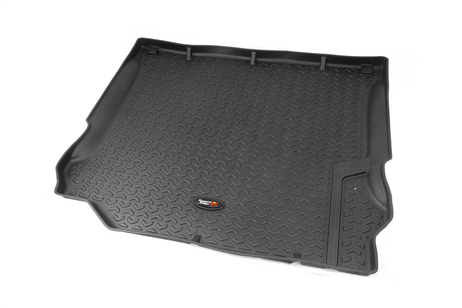Rugged Ridge 12975.03 - Floor Liner Cargo Black 2007-2018 Jeep Wrangler Unlimited JK 4 Dr